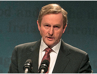 Enda Kenny says the global com...